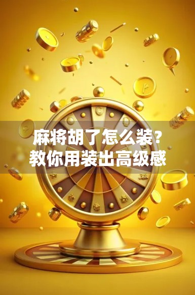 麻将胡了怎么装？教你用装出高级感，赢牌又赢人！