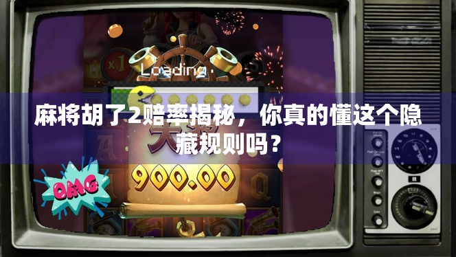 麻将胡了2赔率揭秘，你真的懂这个隐藏规则吗？