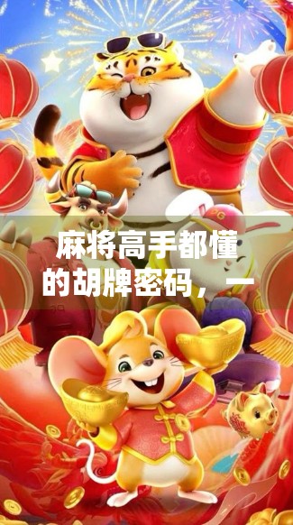 麻将高手都懂的胡牌密码，一看就懂的胡牌判断技巧，新手也能秒变老手！